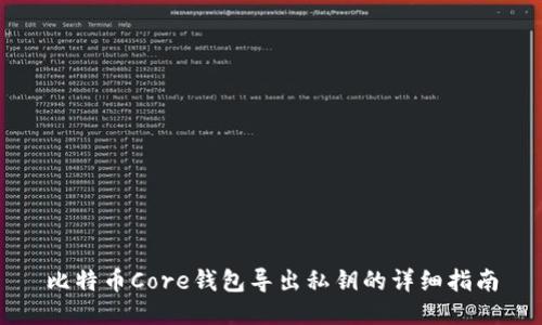 比特币Core钱包导出私钥的详细指南